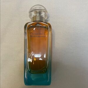 Hermes Un Jardin En Méditerranée Eau de Toilette - Vibrant Orange and Blue